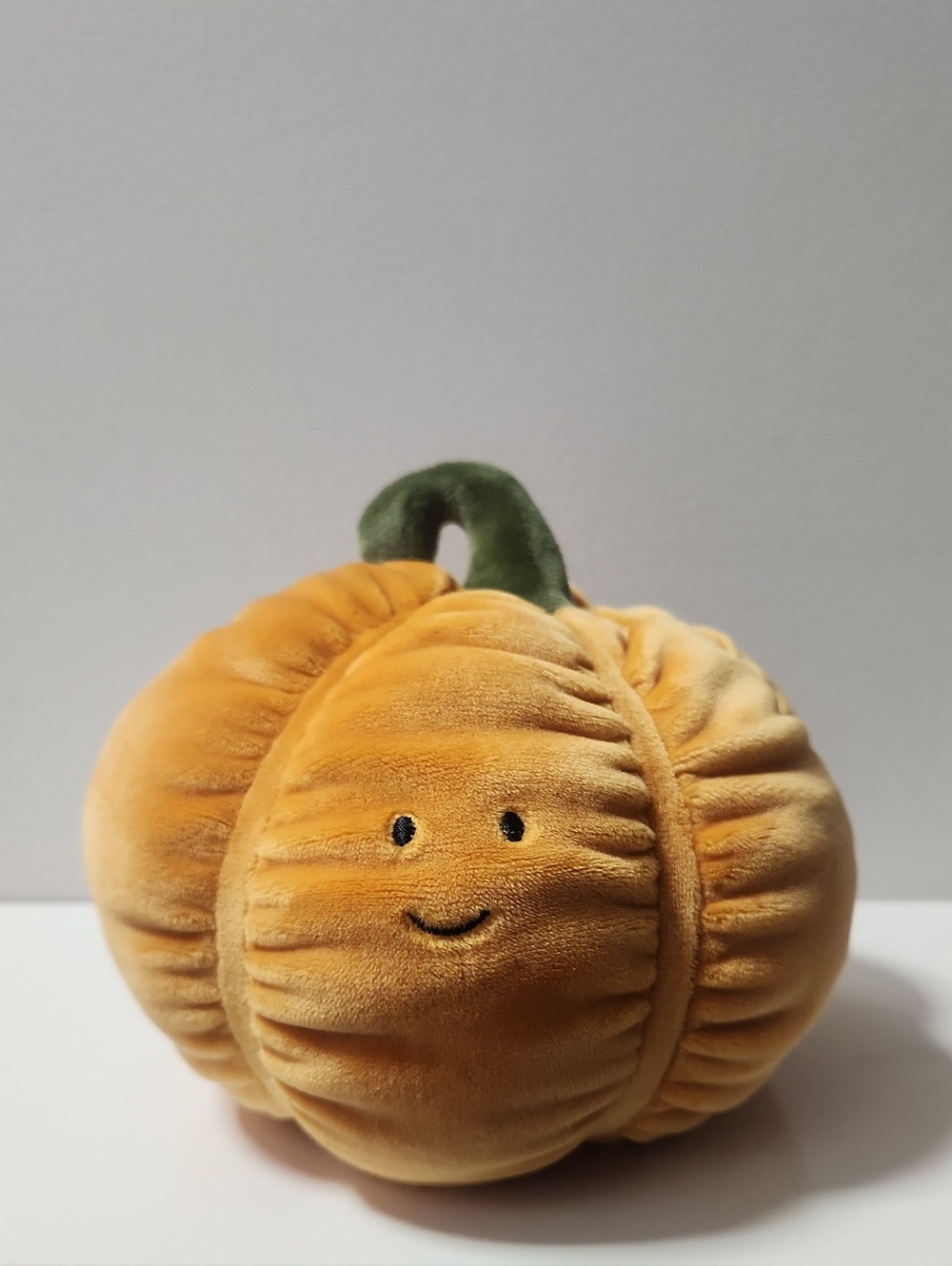 NWOT Jellycat Vivacious Pumpkin Fall Halloween Plush Toy  (Retired!)